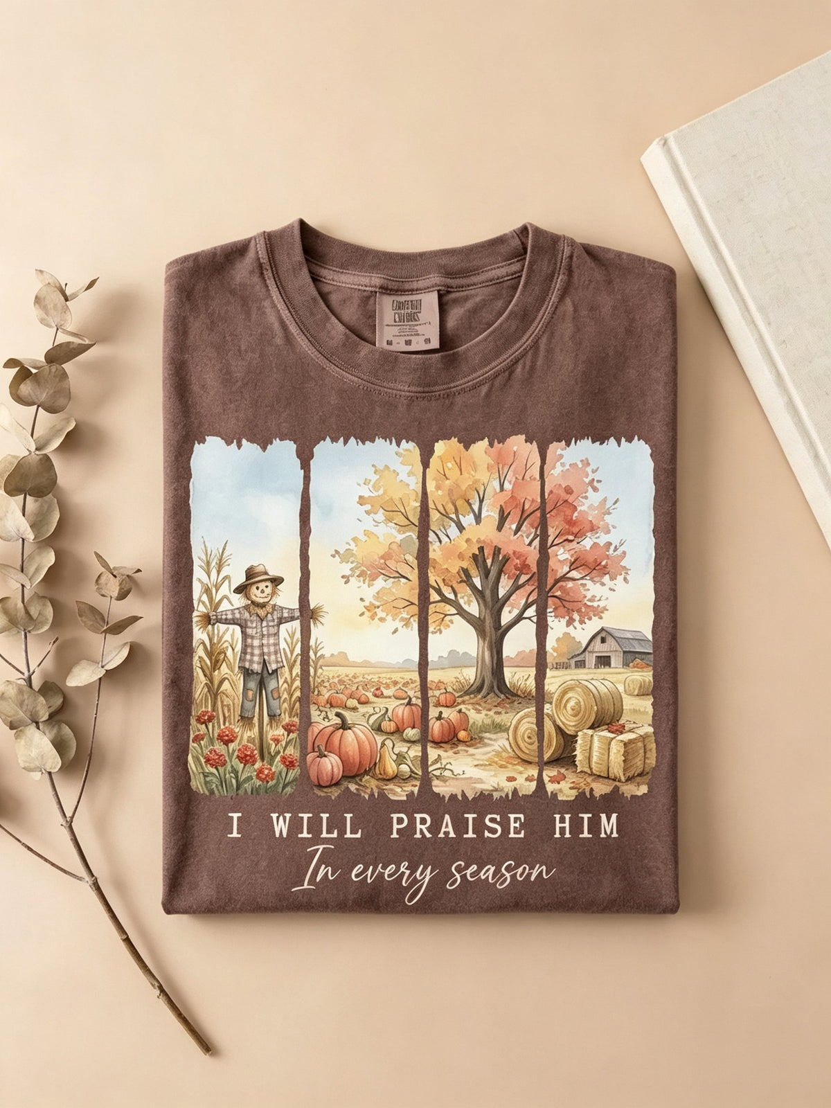 Women's Autumn Print T-Shirt