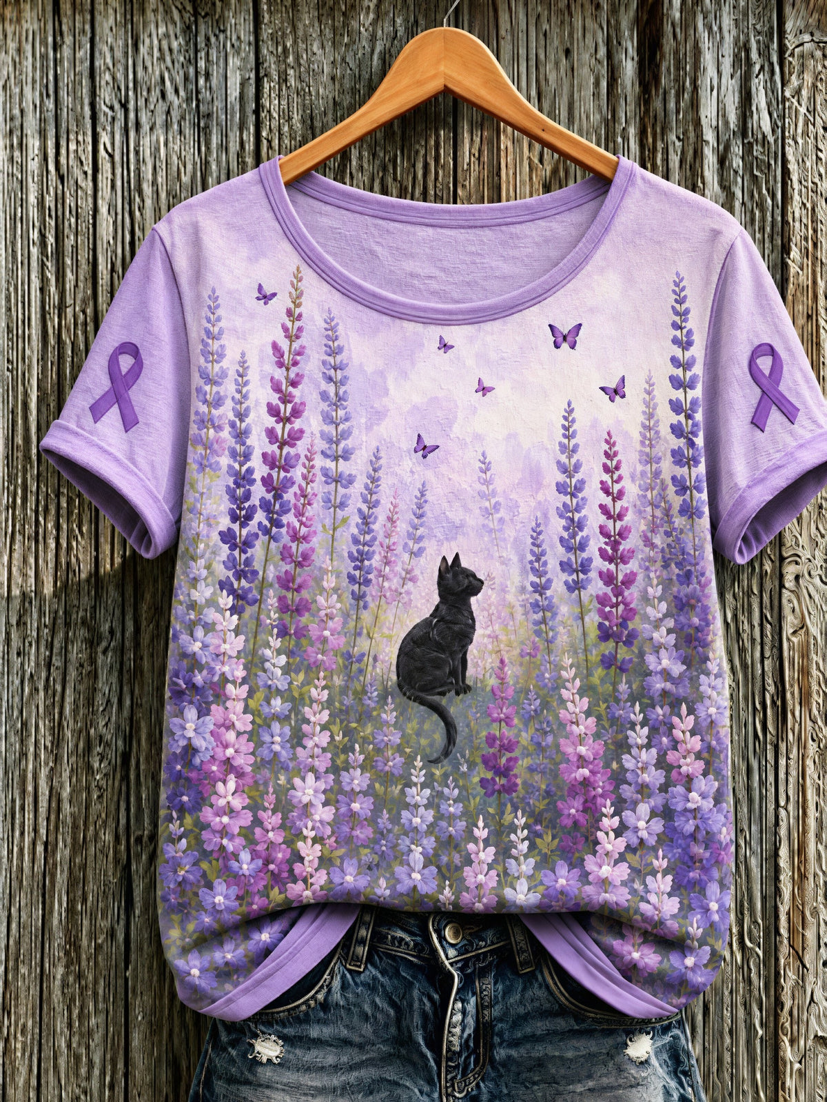 Women's Alzheimer's Awareness Graphic Print T-Shirt