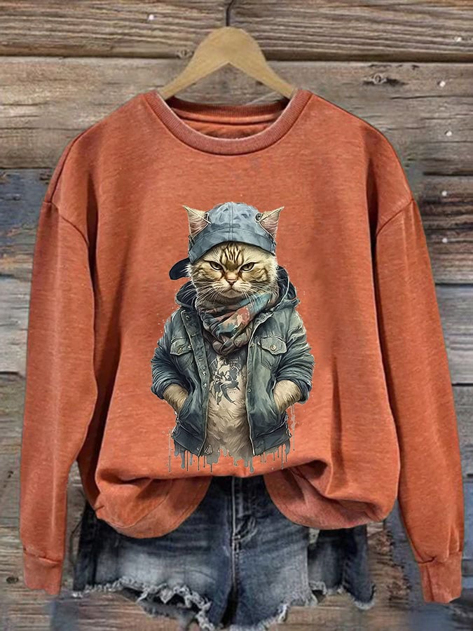 Animal Print Women'S Casual Long Sleeves