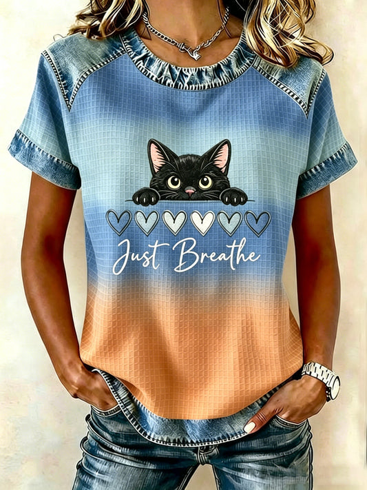 Women's Just Breathe T-shirt