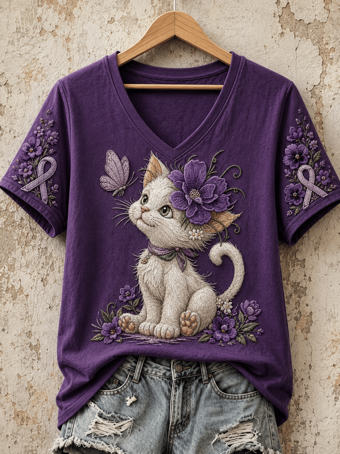 Women's Alzheimer's Awareness Short-Sleeve T-Shirt
