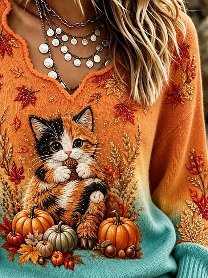 Women'S Casual Printed Top