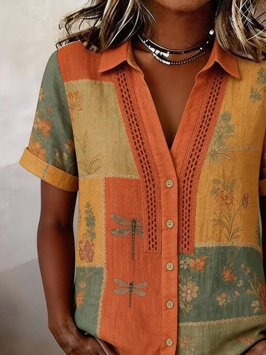 Women's Casual Print Top
