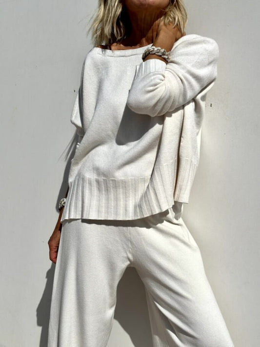 ⏰ LAST DAY SAVE 50% 💥2025 Hot Sale Soft Cashmere Casual Sweater Suit