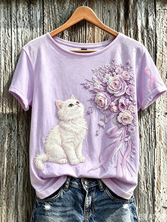 Women's Alzheimer's Awareness Short-Sleeve T-Shirt
