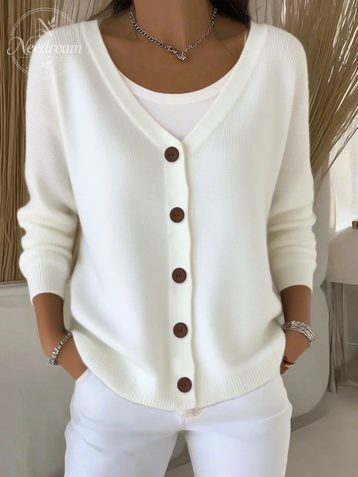 Women's Casual Knit Cardigan