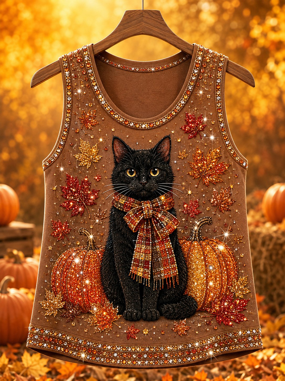 Women's Autumn Casual Animal Print Tank Top