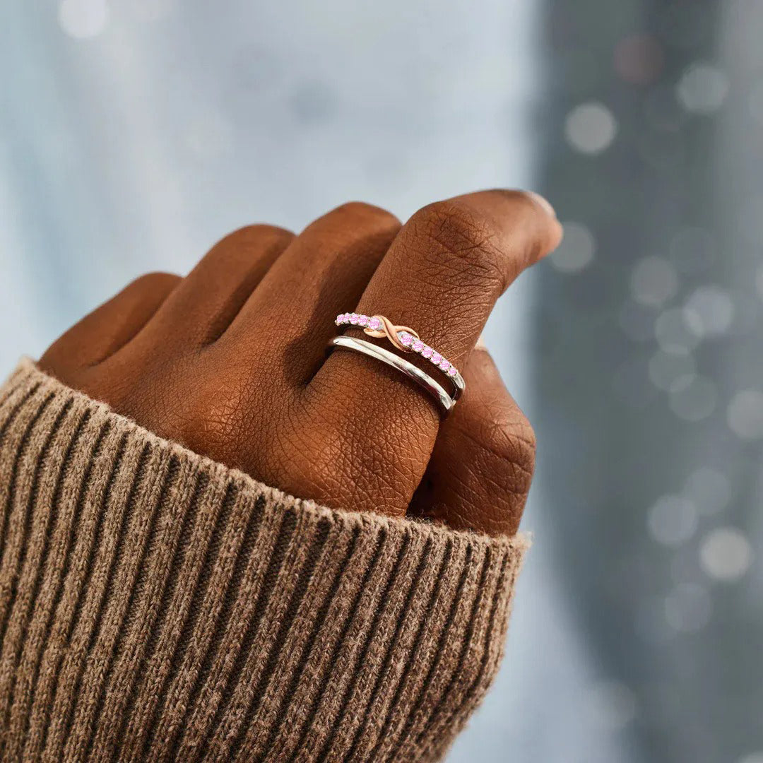 We Will Get Through Cancer Together Ring