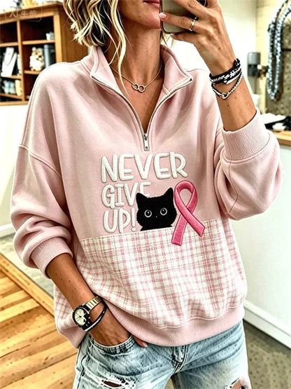 Women'S Casual Printed Sweatshirt