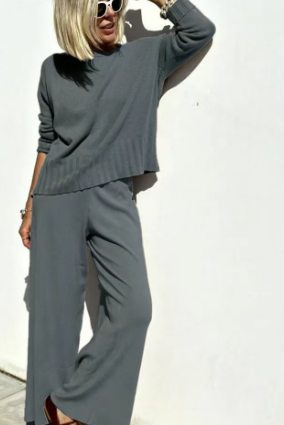 ⏰ LAST DAY SAVE 50% 💥 2026 Hot Sale Soft Cashmere Casual Sweater Suit