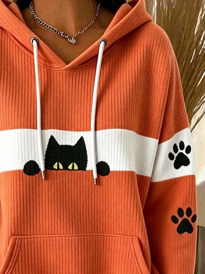 Women'S Casual Printed Sweatshirt