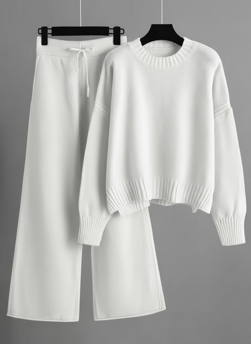 ⏰ LAST DAY SAVE 50% 💥2025 Hot Sale Casual Soft Cashmere Sweater Suit