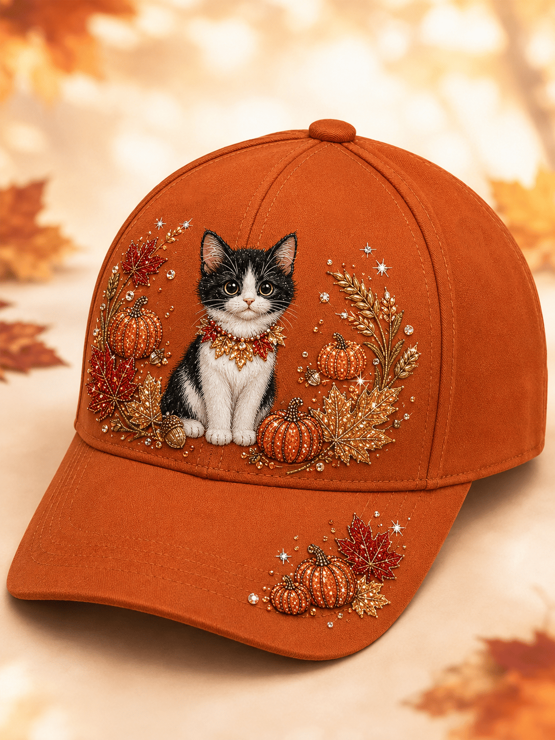 Fall Animal Print Hat