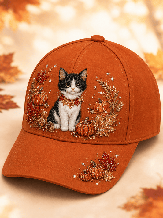 Fall Animal Print Hat