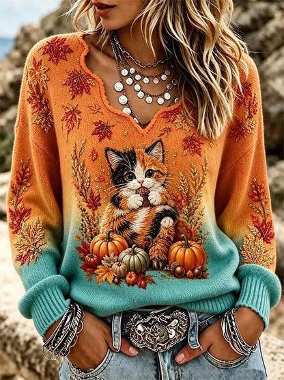 Women'S Casual Printed Top
