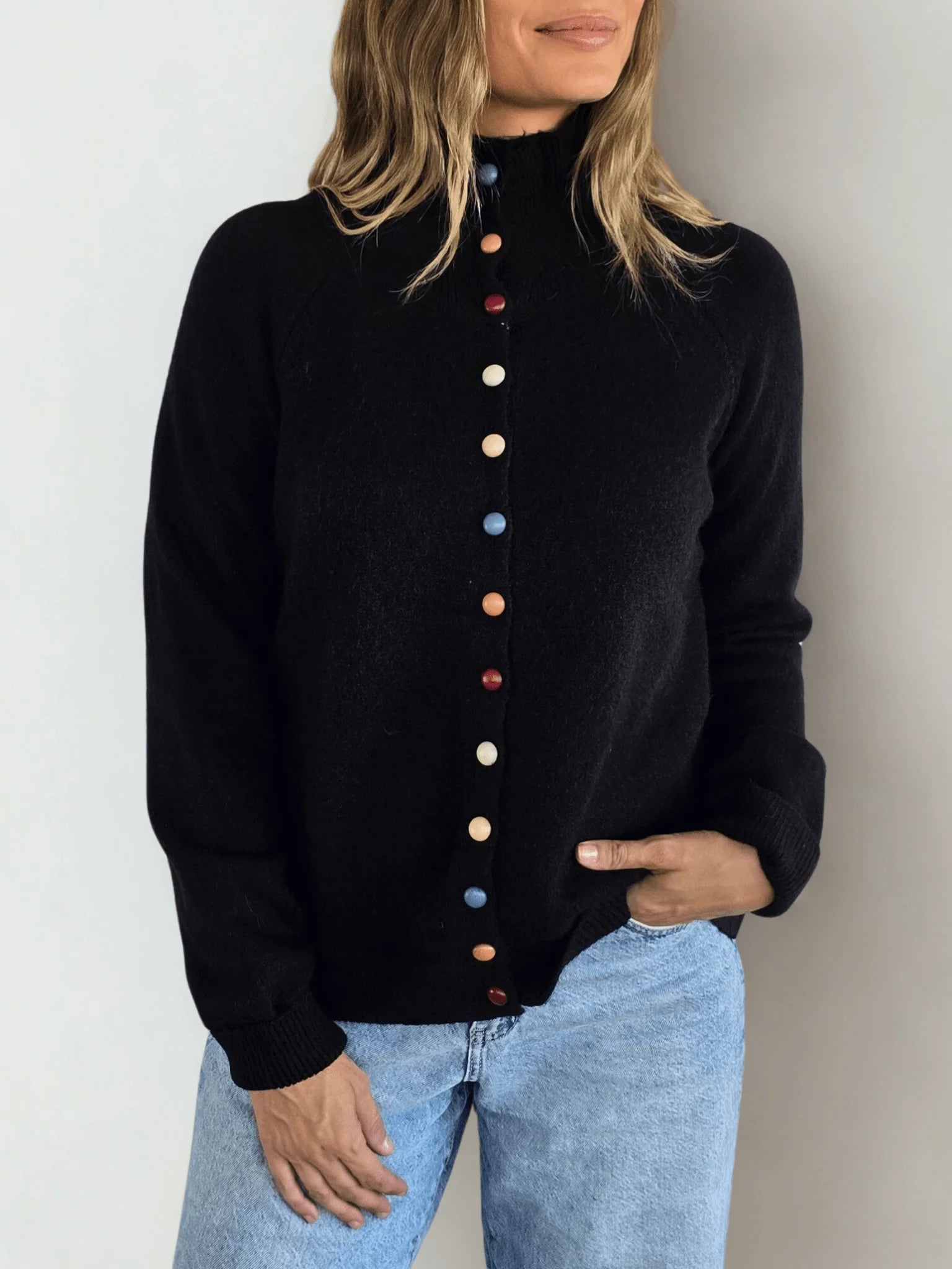 2026 New Cotton Colorful Button Vest