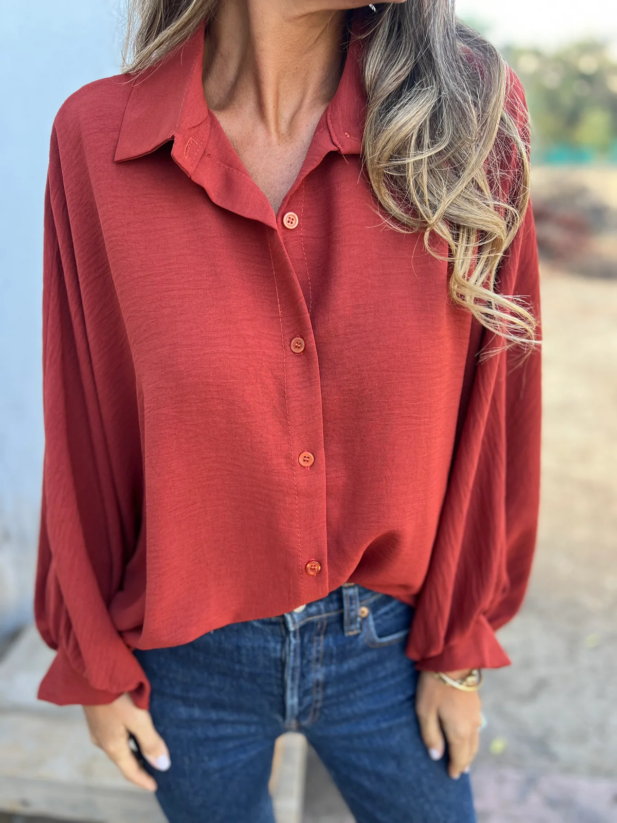 Women's Casual Relaxed Linen Top
