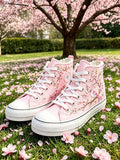Women's Canadian Maple Leaf Print Canvas Shoes