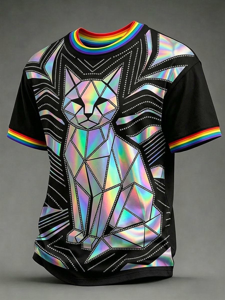 Men's Pride Month Graphic Short-Sleeve T-Shirt