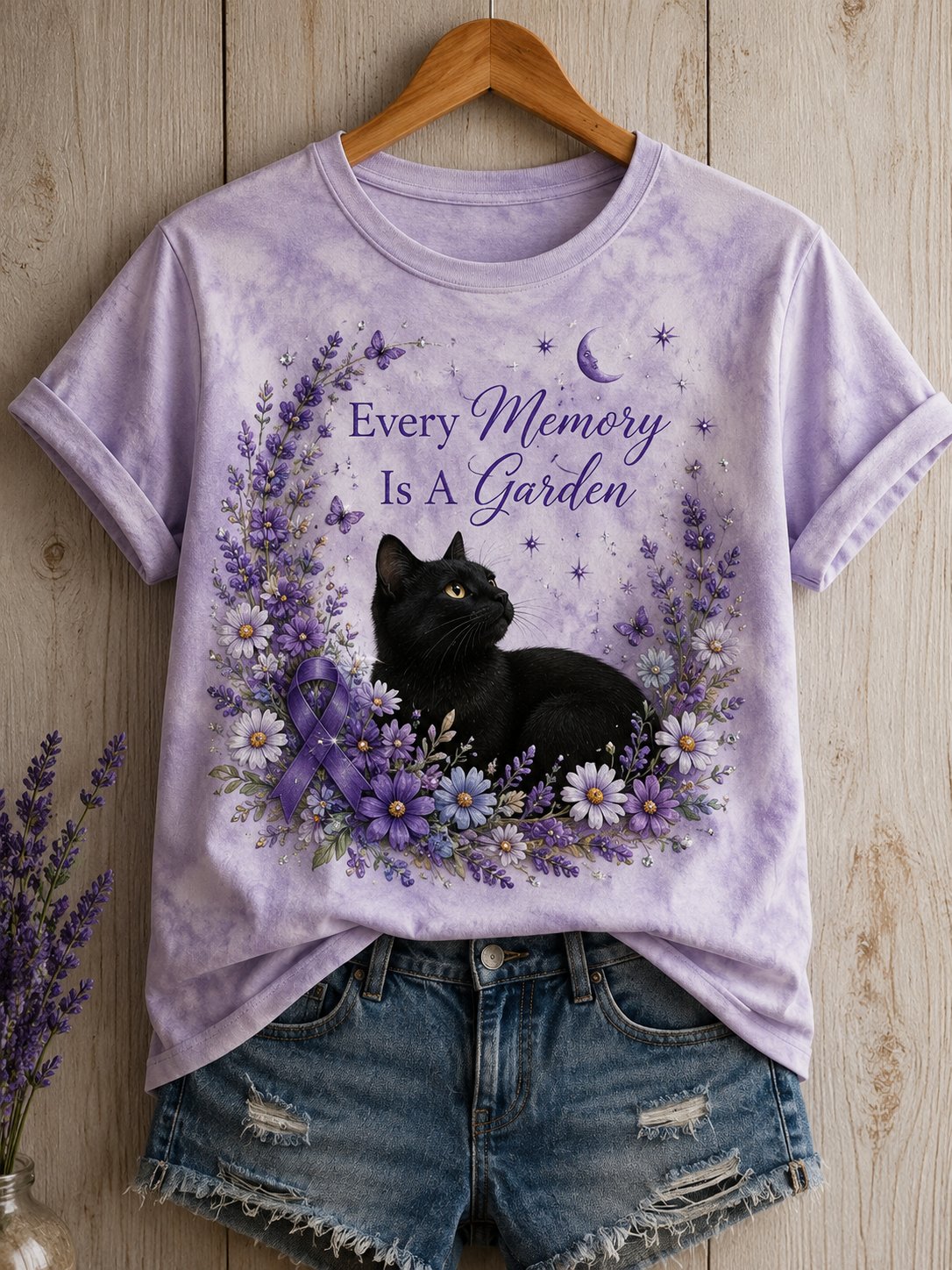 Women's Alzheimer's Awareness Graphic Print T-Shirt