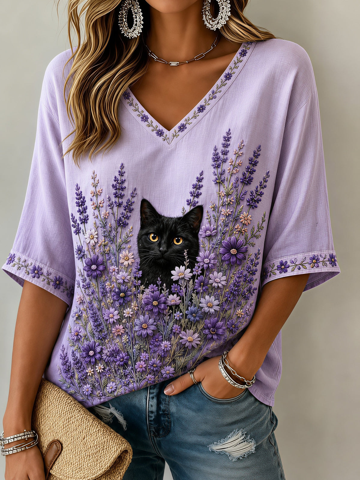 Women's Alzheimer's Awareness Graphic Print T-Shirt