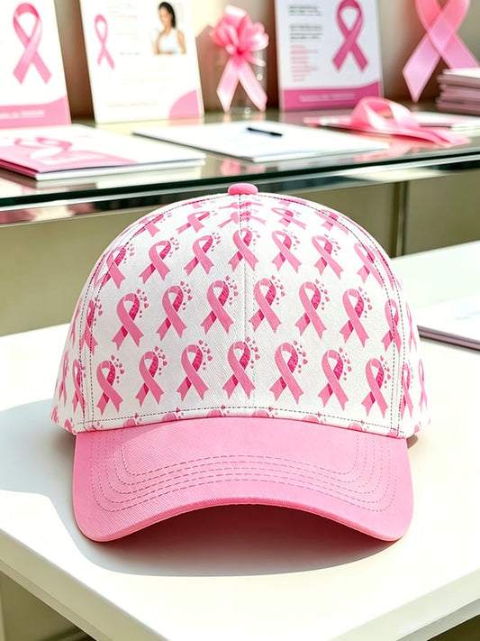 Cancer Pink Awareness Baseball Cap