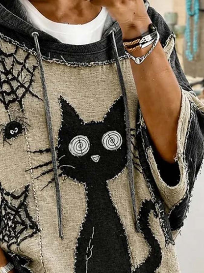 Women'S Casual Printed Hoodie