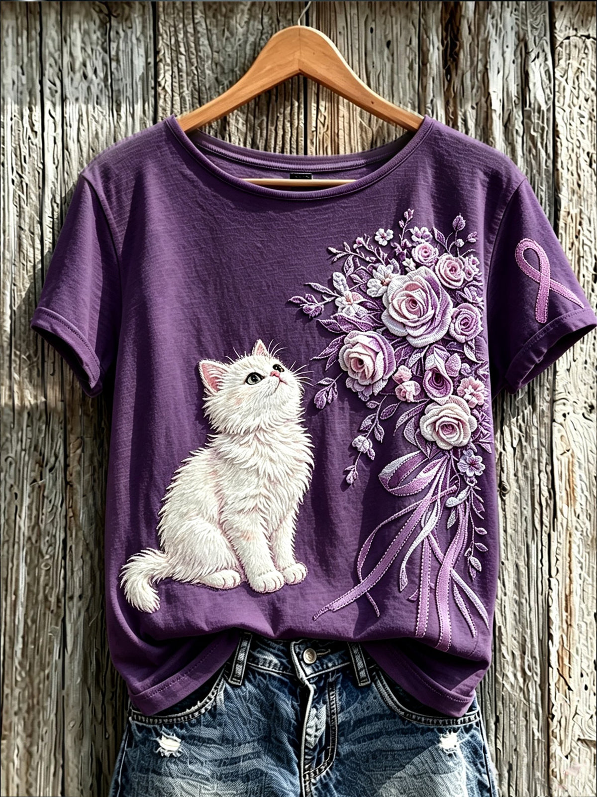 Women's Alzheimer's Awareness Short-Sleeve T-Shirt