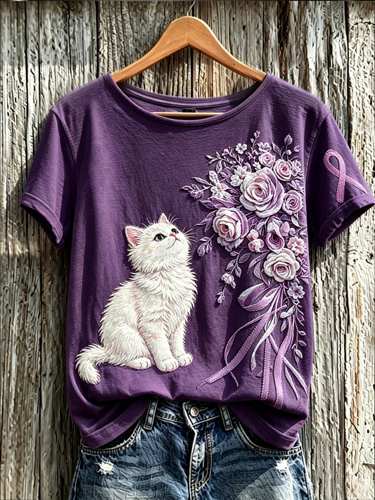 Women's Alzheimer's Awareness Short-Sleeve T-Shirt