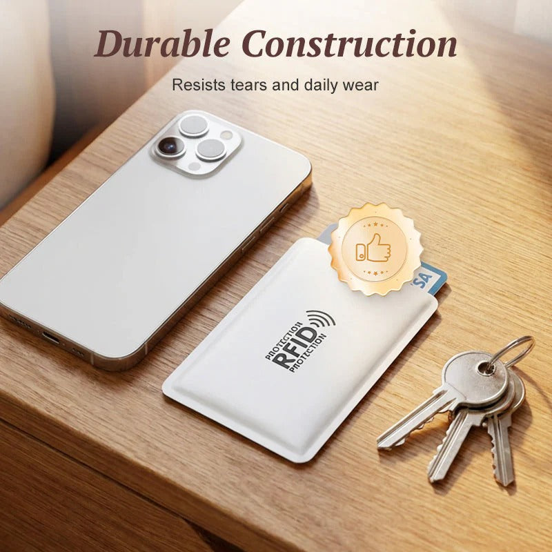 RFID Blocking Card Sleeves (8-Pack)