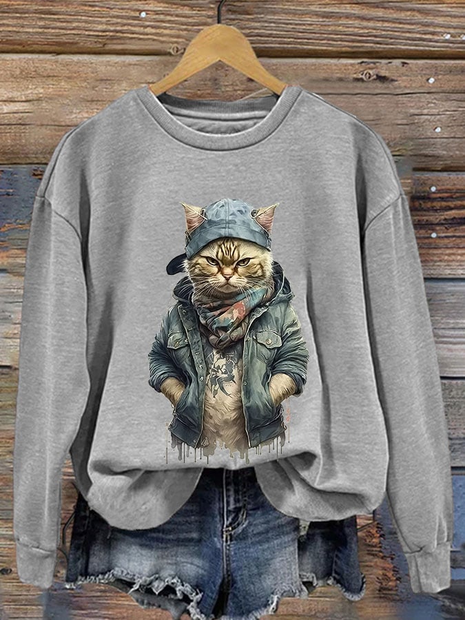 Animal Print Women'S Casual Long Sleeves