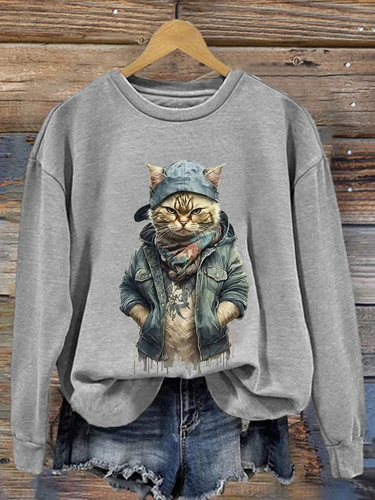 Animal Print Women'S Casual Long Sleeves