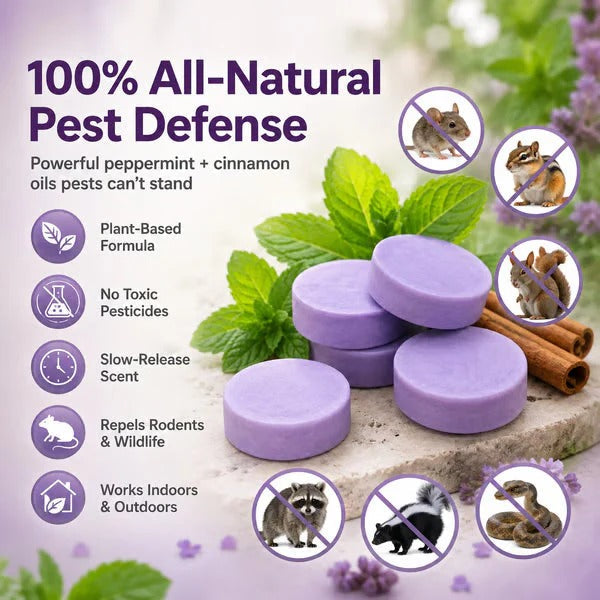 All-Natural Pest & Rodent Repellent Pucks