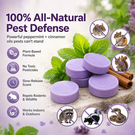 All-Natural Pest & Rodent Repellent Pucks