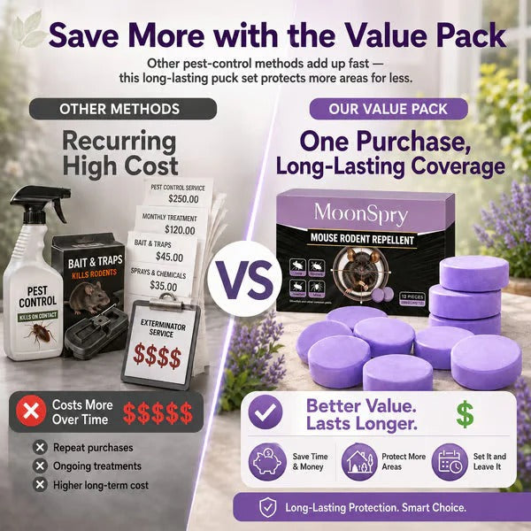 All-Natural Pest & Rodent Repellent Pucks