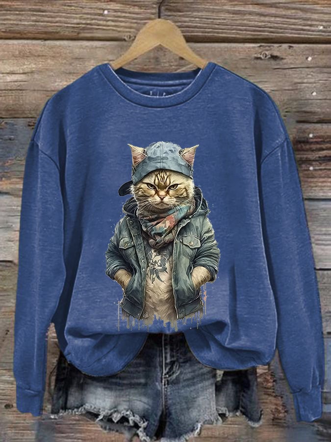 Animal Print Women'S Casual Long Sleeves