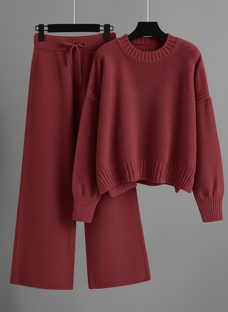 ⏰ LAST DAY SAVE 50% 💥2025 Hot Sale Casual Soft Cashmere Sweater Suit