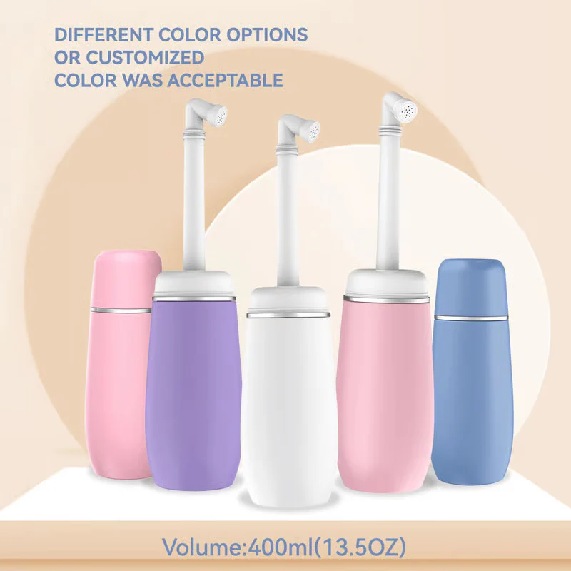 💧Portable Bidet 🧼– 🕌Perfect for Wudu & Daily Hygiene, 13.5 oz, Leak‑Proof