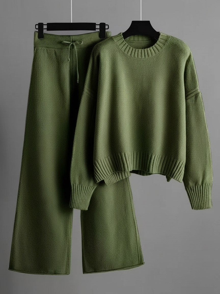 ⏰ LAST DAY SAVE 50% 💥2025 Hot Sale Casual Soft Cashmere Sweater Suit