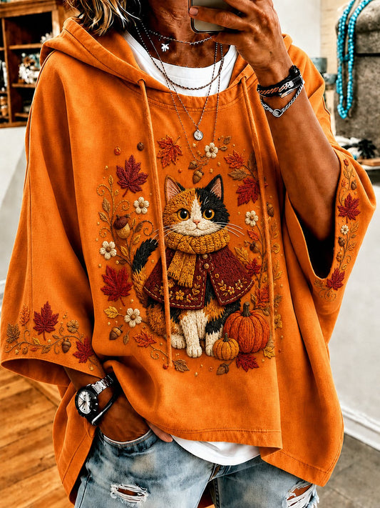 Women's Fall Animal Print Sweatshirt