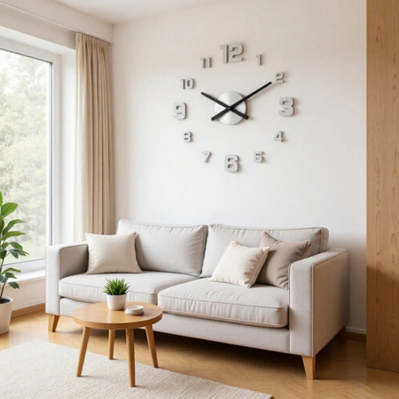 🥳2026 HOT SALE🥳⏰3D DIY Luminous Acrylic Wall Clock Set