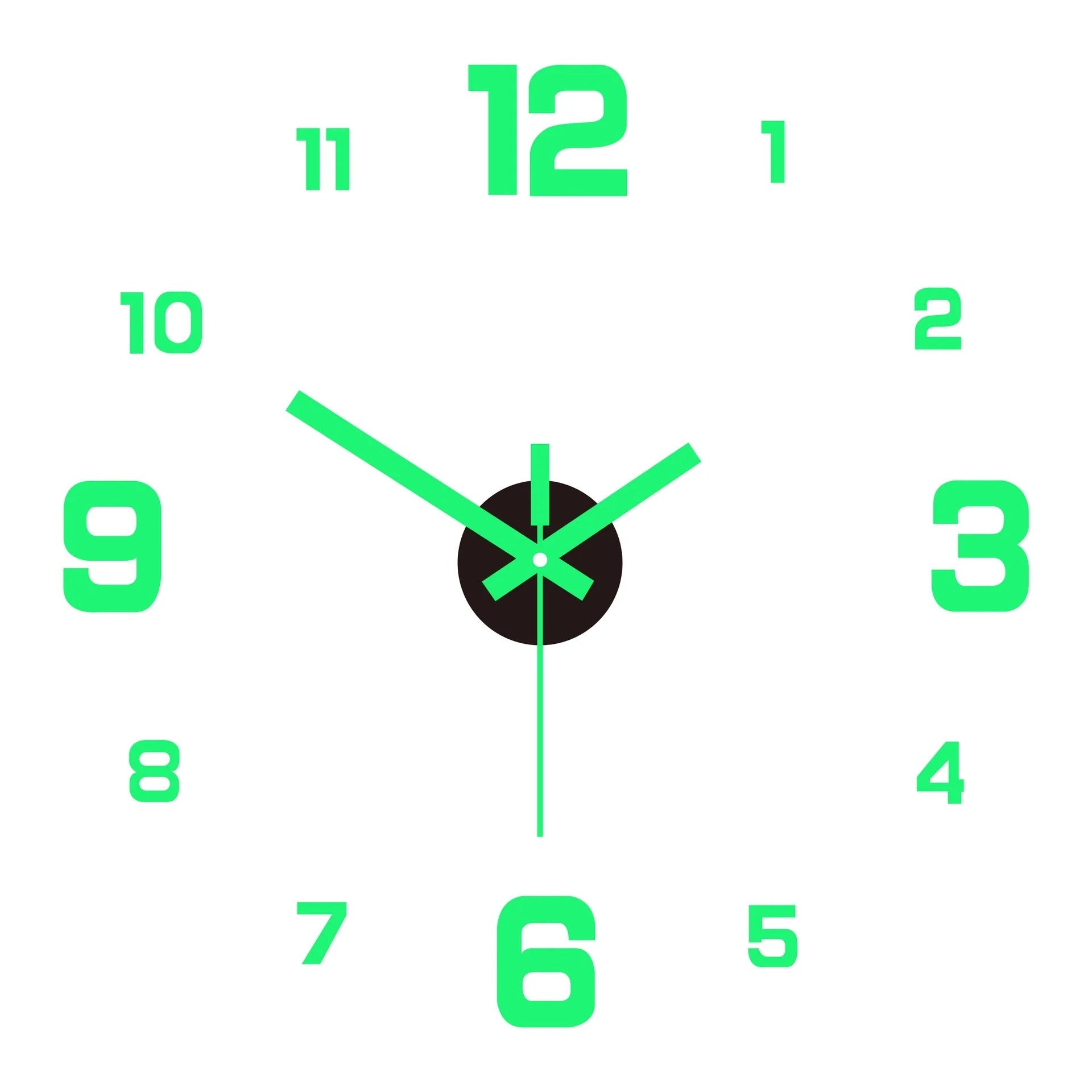 🥳2026 HOT SALE🥳⏰3D DIY Luminous Acrylic Wall Clock Set