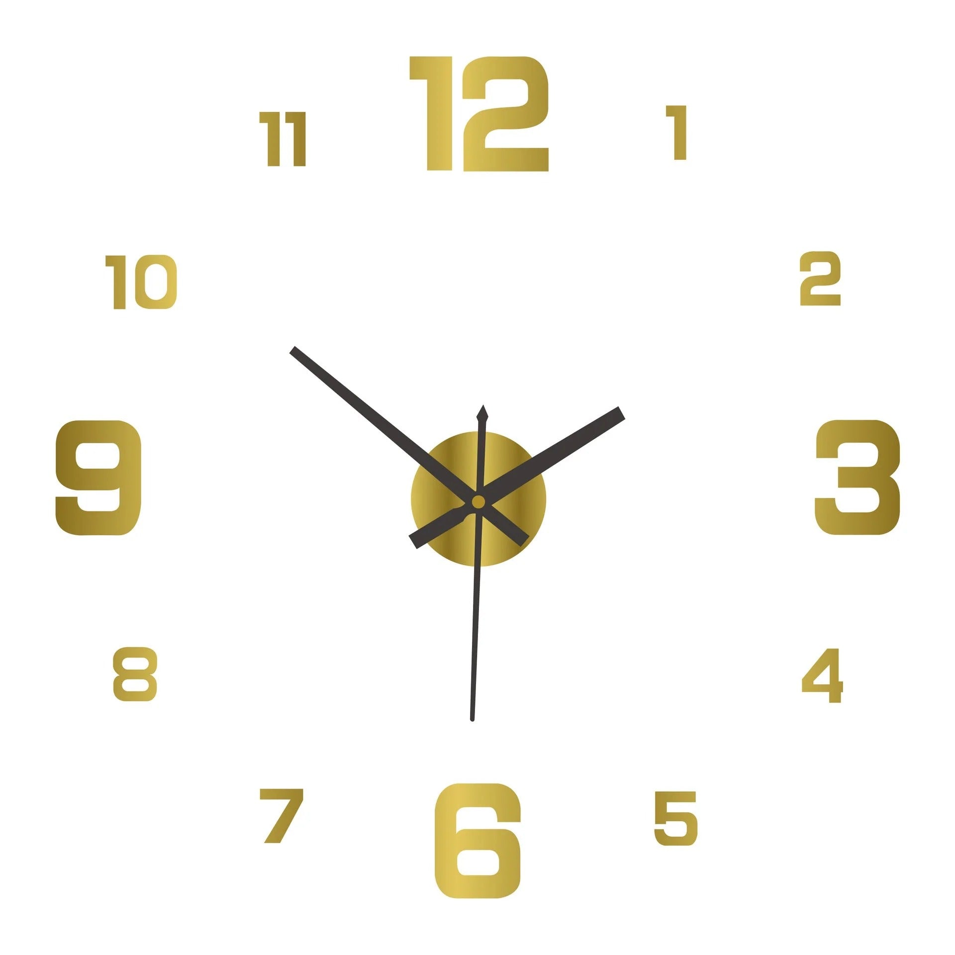 🥳2026 HOT SALE🥳⏰3D DIY Luminous Acrylic Wall Clock Set
