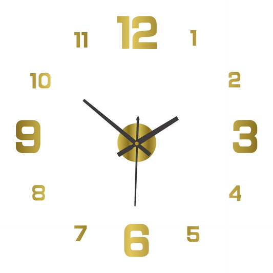 🥳2026 HOT SALE🥳⏰3D DIY Luminous Acrylic Wall Clock Set