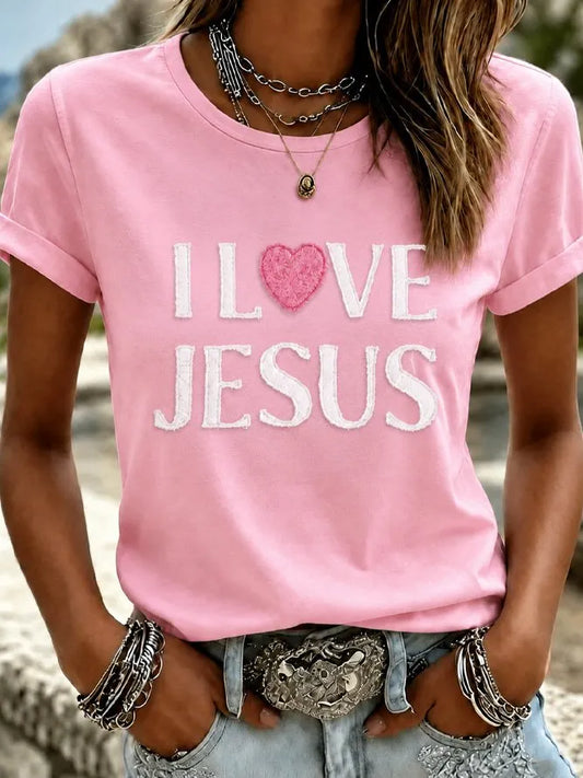 Women Plain Short Sleeve Tee T-shirt Crew Neck 100% Cotton Casual Summer Top