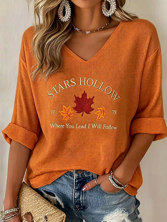 Women's  In My Gilmore Girls Rerun Era Print Shirt