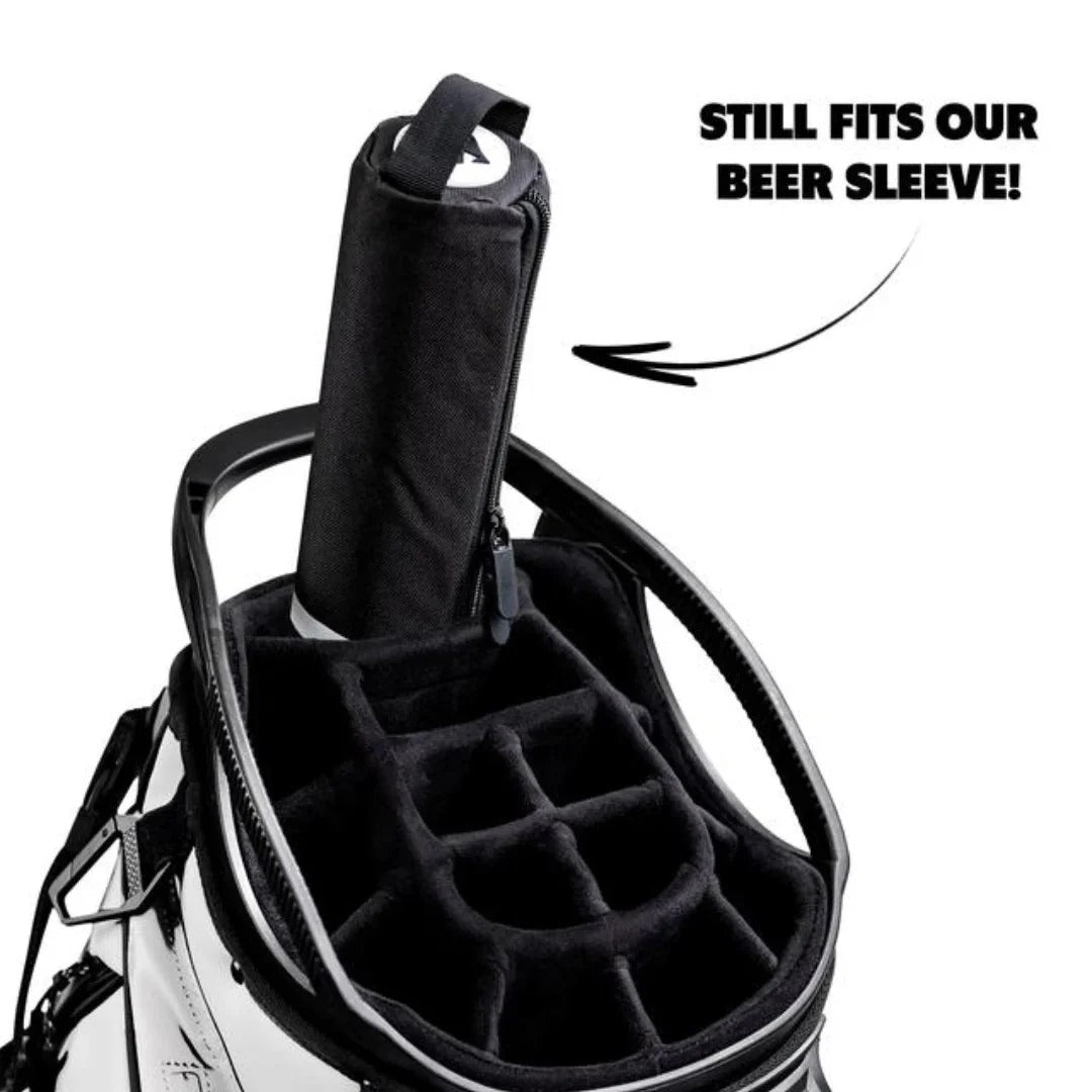 ⛳️Golf Bag Beverage Sleeve with Insulated Cooler for 7 Cans