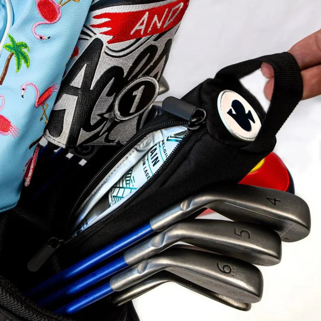 ⛳️Golf Bag Beverage Sleeve with Insulated Cooler for 7 Cans