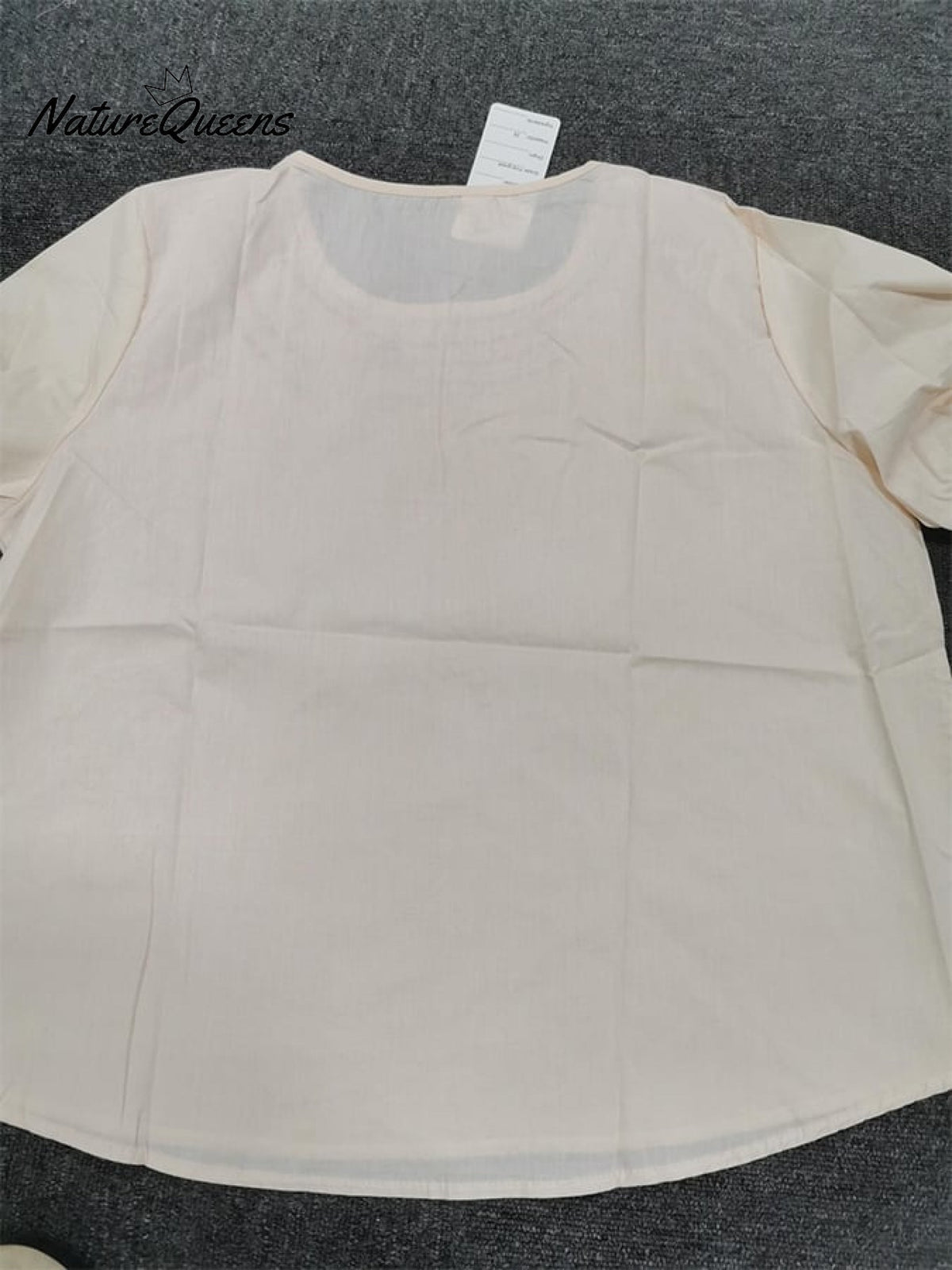 Embroidered Art Retro Half Sleeve Shirt