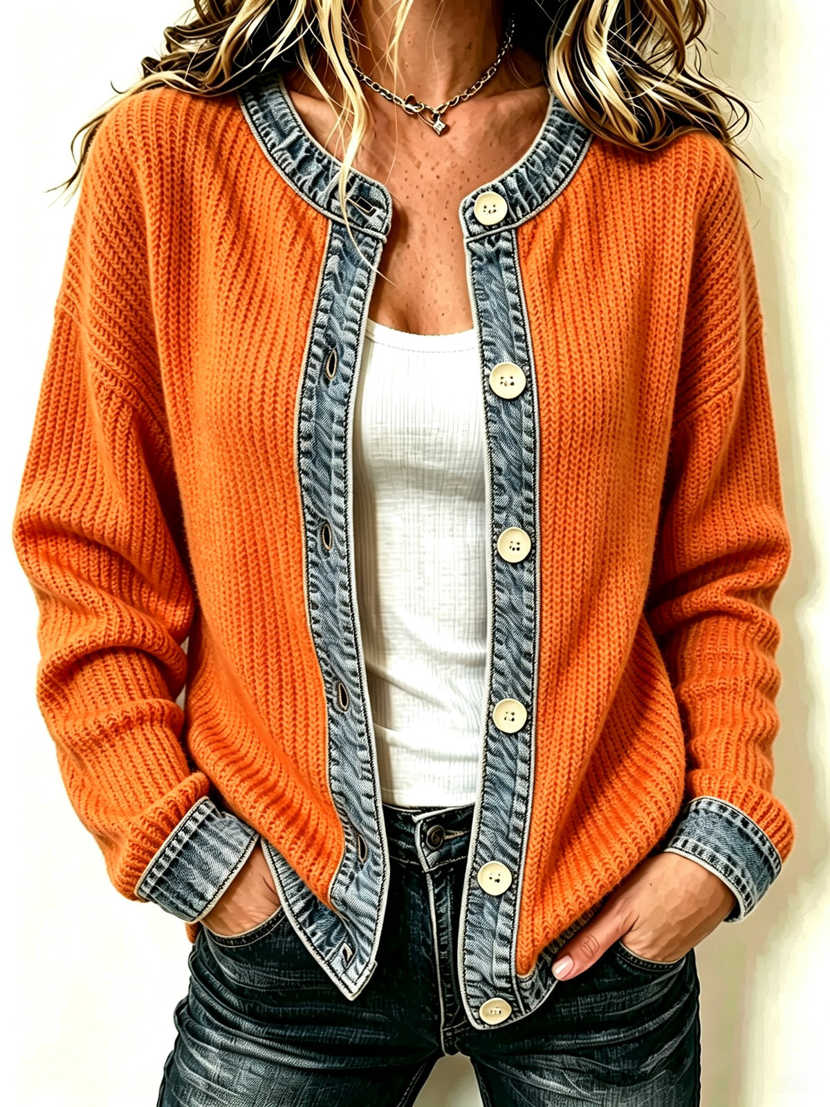 Women's Casual Autumn Knitted Cardigan